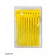 packaging Adjustable pull tight plastic strap security seal color yellow SM0124