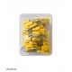 packaging Disposable Padlock Type Security Seal color yellow S006PL 