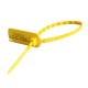 Pull tight strap security seal without insert color yellow S00128