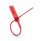 Adjustable pull tight plastic strap security seal SM0122 